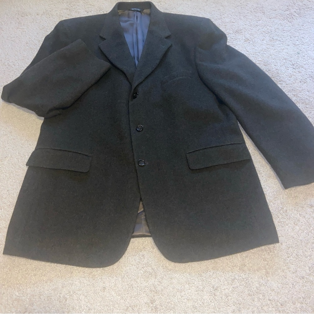 Canali Brown Sport Coat 100% Camel Hair 44R
